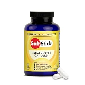 SaltStick Electrolyte Capsules with Vitamin D | Salt Pills with Electrolytes for Running, Endurance Sports Nutrition, Running Supplements | 100 Count Electrolyte Pills