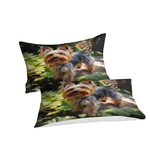 Housse de couette Yorkshire Terrier 200x200 cadeau idéal passionnés