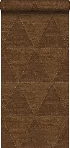 Carta da parati triangoli di metallo alterati e