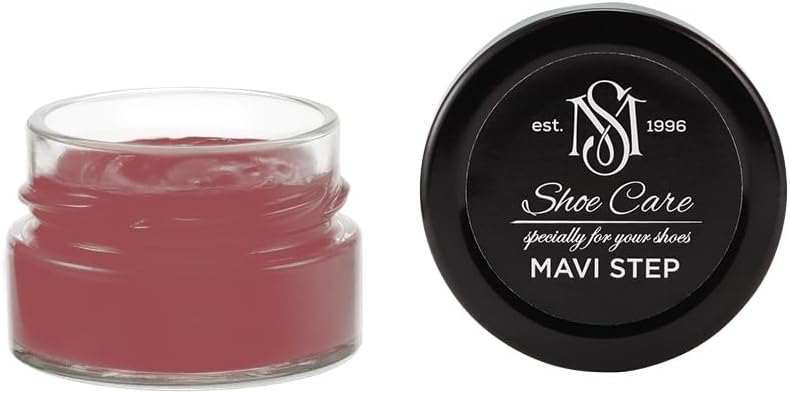 Suede & Nubuck Spray - NCS S 4040-R Ash Rose Red - Color Renovator & Protection for Suede, Nubuck, Velour by MAVI STEP - 1.70 fl oz / 50 ml