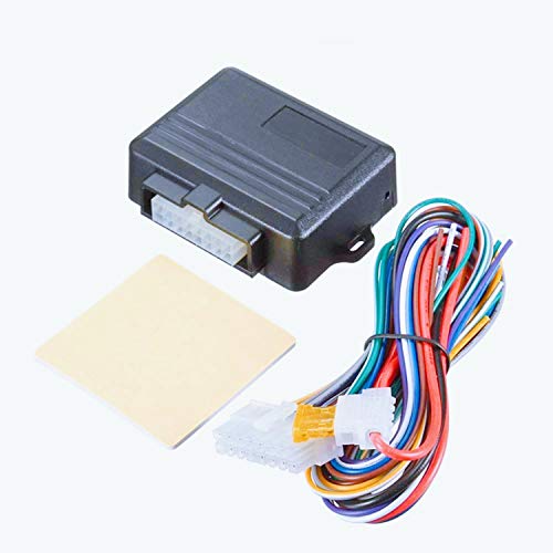 CarBest Car Power Window Closer Module-Roll Up Window Lifter Remote Locking Security System Kit for 4 Door Cars DC12V Universal