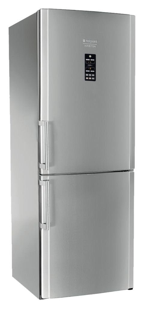 Hotpoint enbgh 19423 FW Réfrigérateur/Congélateur/A + + +/195.5 cm Hauteur/219 kWh/an/302 L refroidissement partie/148 L Partie Congélateur/No Frost/seulement 0,6 kWh/24 STD/Acier inoxydable