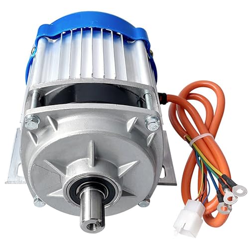 ZHOZHUT 550W-1000W Electric Tricycle Rickshaw Motor 48V / 60V Permanent Magnet Brushless DC Motor, Electric Bicycle Conversion Motor, for DIY Three-Wheeled Bicycles, Lawn Mowers,1000w,48V
