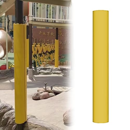 Cuscinetti di sicurezza per campi multi-sport, protezione per pali rotondi per interni ed esterni, imbottitura a colonna per palestra e garage