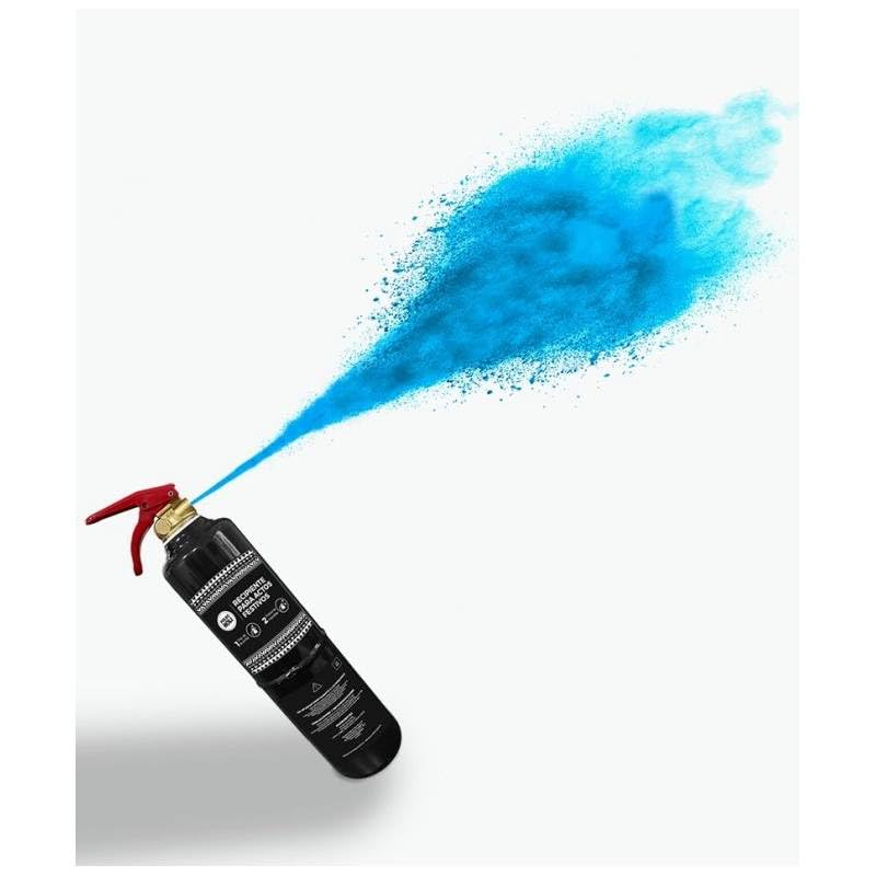 Extintor Polvo Holi (Azul Claro) | 1 Kg de carga | #HoliFestival