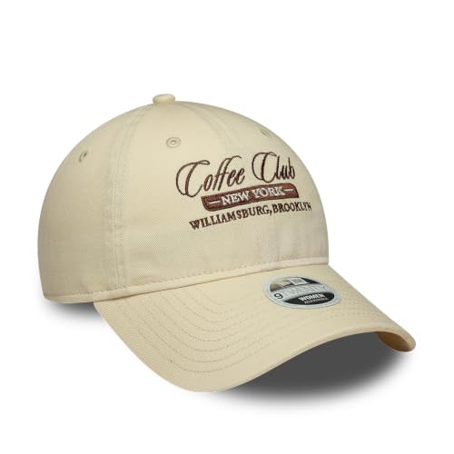 New Era 9TWENTY New York Cafe Cap Crème Crème - vue 4