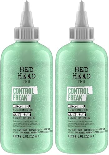 TIGI Hair Serum For Curly or Frizzy Hair Control Freak Hair Care and Straightener 8.62 fl oz (Pack of 2)