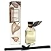 LOVSPA Earl Grey & Cucumber Reed Diffuser Set - Bergamot, Cucumber, Vanilla & Musk - A Refined Black Tea Room Scent Diffuser Made with Essential Oils, Made in The USA