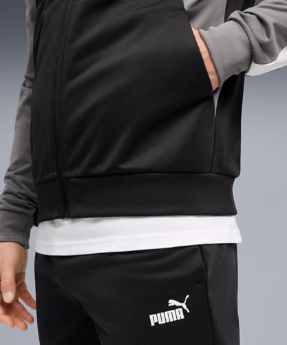 PUMA Herren Essentials Block Trainingsanzug S, Black – Ansicht 2