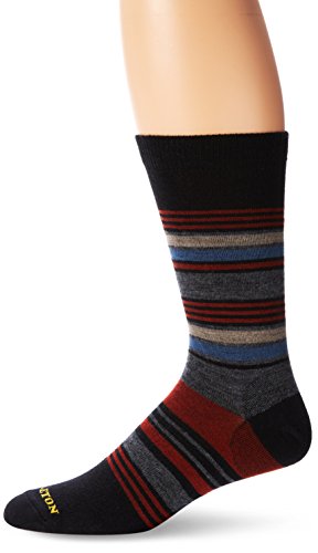 Pendleton Men's Stripe Crew Sock, Black