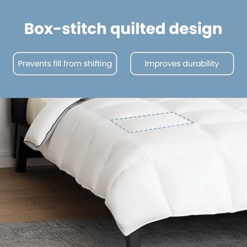 Vidaxl Duvet Invernale Con Cuscino 3 Pcs Bianco Piuma D'anatra - 7