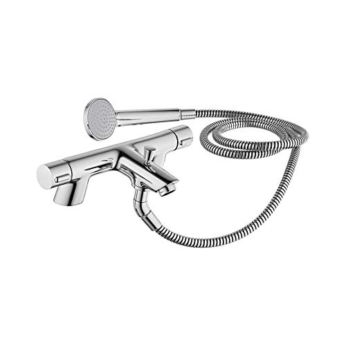 Sottini Rosita Dual Control Bath Shower Mixer Tap Kit Chrome B8428AA