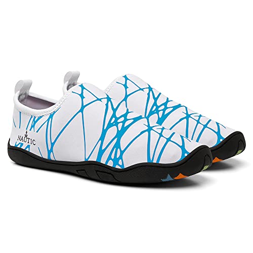 Tênis Sapatilha Aquática Esportiva Trilha Cachoeira Bike (37, Branco)
