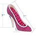 WE Sparkly High Heel shoe Ring Holder Fashion Jewelry Display Fuchsia Quinceanera Birthday Gift