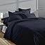 Duquennoy & Lepers 1867 Linge de lit - Parure da Letto per 2 Persone 260x240 cm – Copripiumino 260x240 cm con Risvolti e 2 Federe per Cuscini 63x63 cm in Percalle di