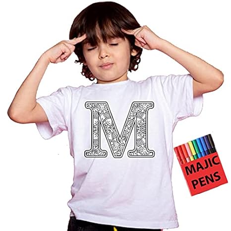Buy Mooch Wale Magic T-Shirt M Initial White Quick-Dri T-Shirt for 