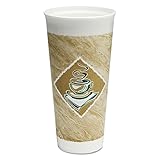 Dart 24X16G 24 oz Cafe G Foam Cup (Case of 500)