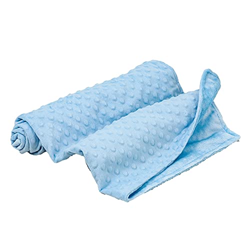 Cobertor Com Naninha Coelho Azul, Clingo, Azul