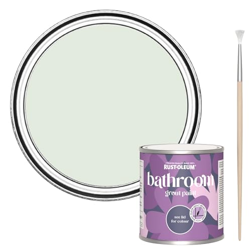 Rust-Oleum Mould-Resistant Green Bathroom Grout Paint -Sage Mist 250ml