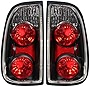 Anzo USA 211126 Toyota Tundra Black Tail Light Assembly - (Sold in Pairs)