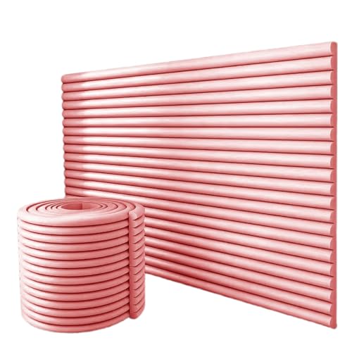 78.7" 3D Anti-Collision Wall Padding, 7.9" Wide Self-Adhesive Wall Padded