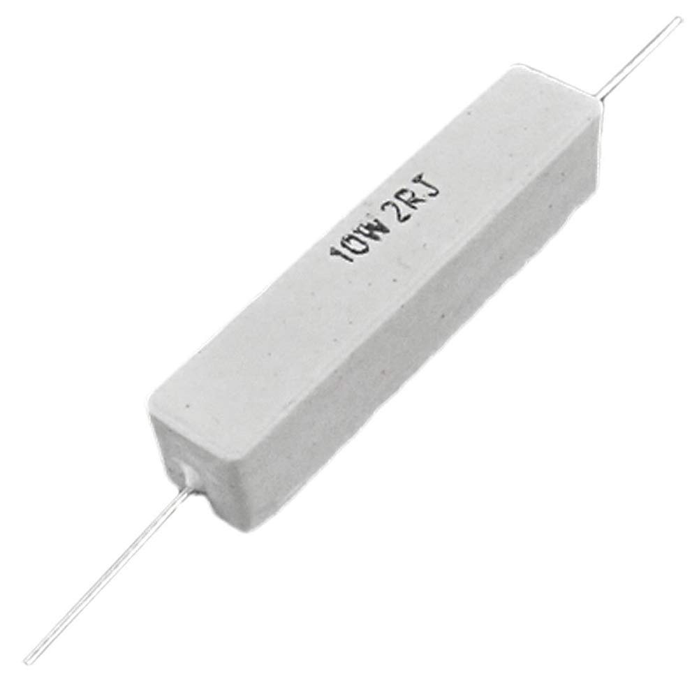 Rete Recinzione H 100 Resistenze Ad Alto Carico 43 Ohm 10W - Tolleranza 5%, Assiali In Filo Cemento, Confezione Da 2 Pezzi Resistenza 43 Ohm Rete Recinzione H 100 Resistenze Ad Alto Carico 43 Ohm 10W - Tolleranza 5%, Assiali In Filo Cemento, Confezione Da 2 Pezzi Resistenza 43 Ohm