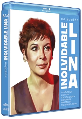 Lina Morgan (Inolvidable Lina) (Blu ray) Pack 6 peliculas: La Tonta del Bote, La Graduada, Dos Chicas de Revista, La Descarriada, Señora Doctor, Fin de Semana al Desnudo