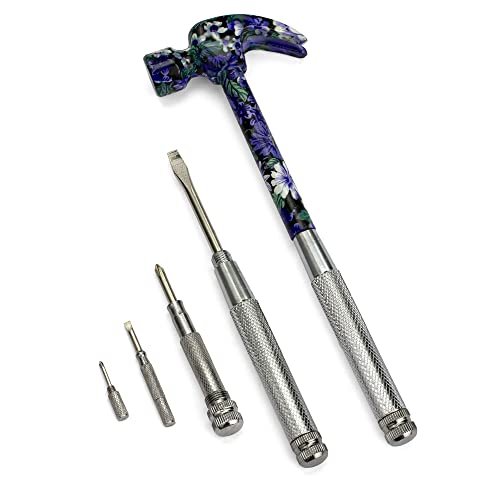 ENKAY Floral Hammer and Screwdriver