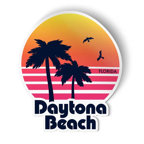 Squiddy Daytona Beach Florida - Vinyl Sticker (7