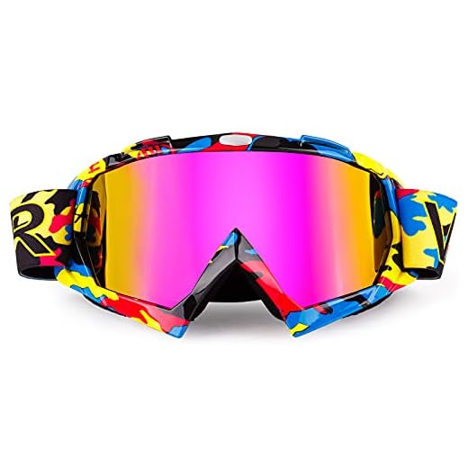 COLOR TREE MOTO-X Dirt Bike Enduro Goggles MTB Motocross Windproof ATV MX Eyewear