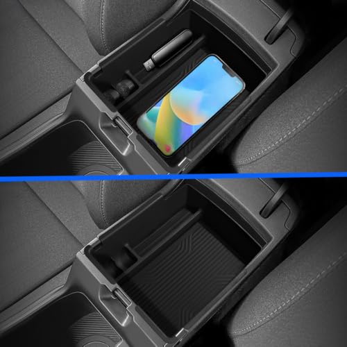 Boîte de rangement console centrale Kia K4 2025 avec tapis