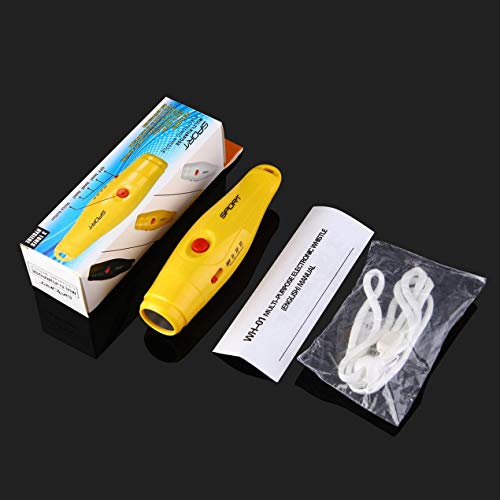 Apito de árbitro eletrônico de plástico profissional JullyCAnnice para corrida, futebol, basquete e