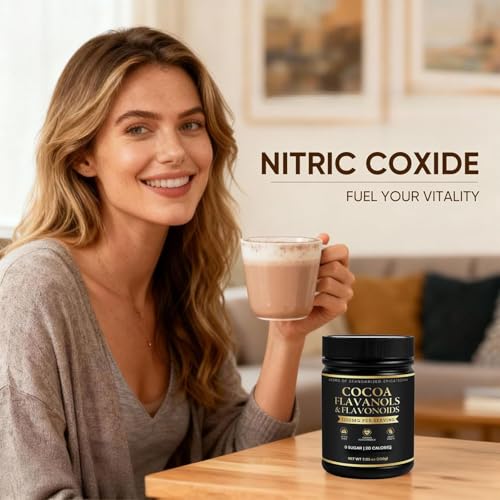 Cacao en polvo con flavonoles que promueve la vitalidad y mejora la concentración mental 2