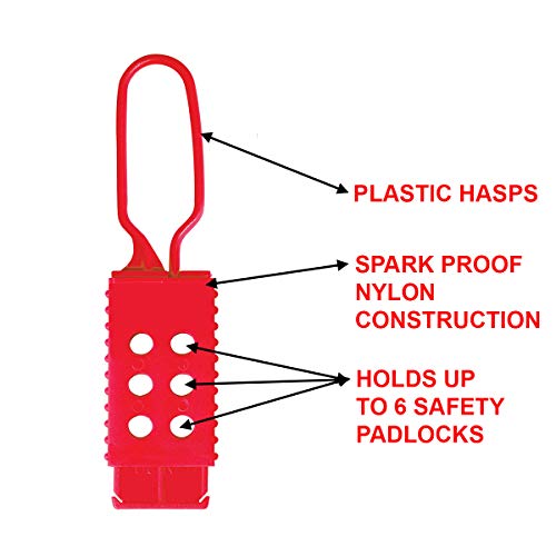 Master Lock Plastic Lockout Hasp #TOP3