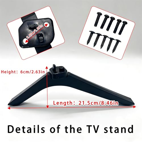 Base TV Stand Legs Replacement fit for Hisense 32" 40" 43"Class FHD TV by BFASGEA - Used condition - Image 2