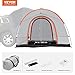 VEVOR SUV Camping Tent, 8'-8' SUV Tent Attachment for Camping with Carry Bag, Waterproof PU2000mm Double Layer Truck Tent, Accommodate 6-8 Person, Rear Tent for Van Hatch Tailgate