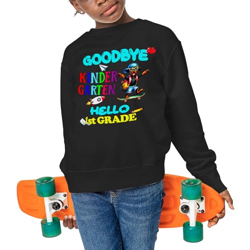 Back to School Dog Goodbye Kindergarten Hello 1st Grade Adult Youth T-Shirt Hoodie Sweatshirt4