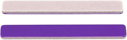Soft Touch Bloque de lima de uñas Baby Sand Turf, grano 220 morado, 5 pulgadas, 1 pieza