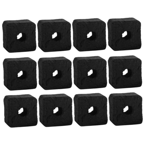 POPETPOP Grill Hibachi Bambou Briquettes pour Barbecue De Camping Foyer Extérieur De Pierres pour Grills Portables