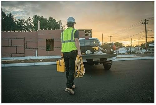 Miniatura 4 de DEWALT Cable de extensión iluminado SJTW de 50 pies 103  resistente al aire libre, impermeable, resistente a la intemperie, resistente al calor y a