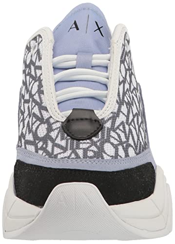 A | X ARMANI EXCHANGE Women's Cher Allover Logo Chunky Sneakers2