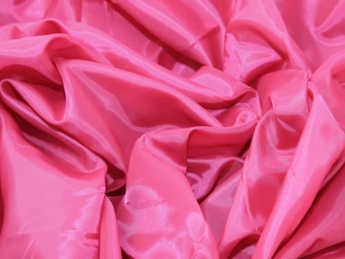 Minerva Cerise Pink Anti Static Dress Lining Fabric - Per Metre