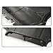 PIT66 Front Engine Splash Shield Compatible with VW Passat 2012-2021 561825237D VW1228121 Under Lower Engine Splash Guard Cover