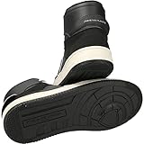 Material: Glattleder Philippe Model Sneaker Lyon HIGH Recycle\' MIXAGE, Glattleder, Schwarz, Herren EU 43