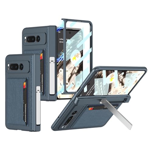 For Google Pixel 10 Pro Fold �p �P�[�X �S��͕ی� ���C�q���W�ی�J�o�[�t�� �J�[�h���[ �X�^���h�@�\ �����K���X��̌^ �O�[�O���s�N�Z�� 10 Pro Fold �J�o�[ ���C�����X�[�d�Ή� �X�}�z �����Y�ی� �����������H 