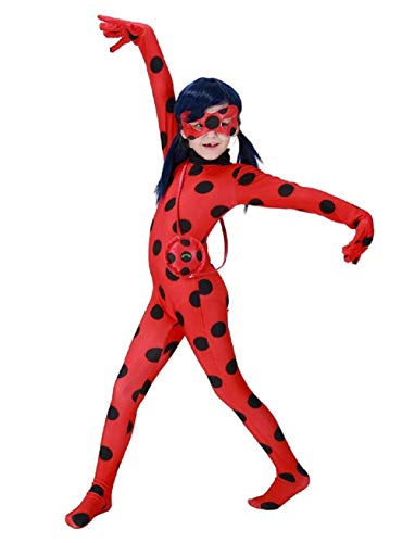 Inception Pro Infinite Taglia M 4 6 Anni Costume Travestimento Carnevale Halloween Ladybug Coccinella Lady Bug Colore Rosso