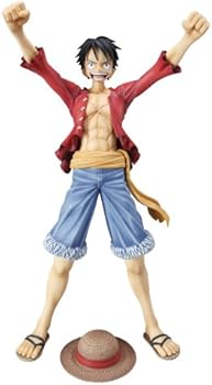 Amazon Com Megahouse One Piece P O P Monkey D Luffy Ex Model Pvc Figure Toys Games