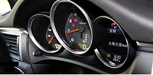 New Decorative Gauge Trims 3PCS for Porsche Cayman 981 2012-2016 (Blue)