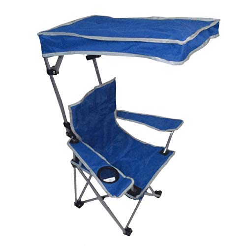 Personalized Imprinted Kid\'s Shade Chair - Blue - Thumbnail 2