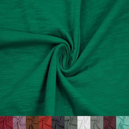 Stylish FABRIC 60' Wide Slub Cotton Spandex Jersey...